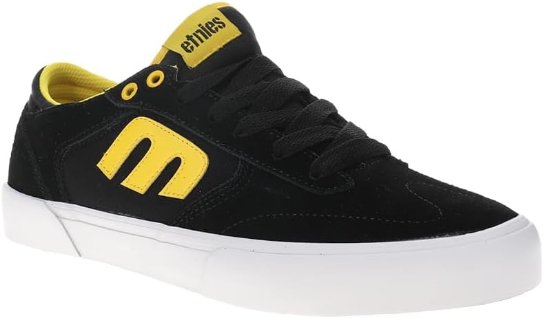 Мужские скейт-кеды Etnies Windrow Vulc X Exposure, черный/желтый — фото 2