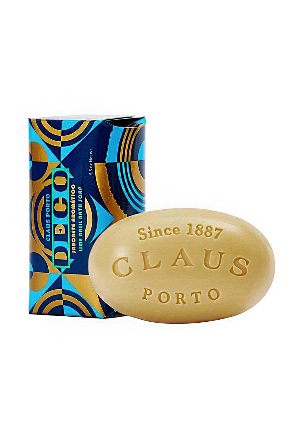 

Мыло CLAUS PORTO SEIFE DECO LIME BASIL SOAP, цвет transparent