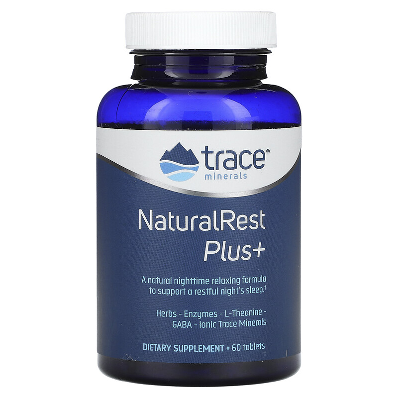 

Trace, NaturalRest Plus +, 60 таблеток
