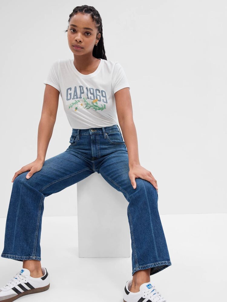 

Футболка с логотипом Gap, белый