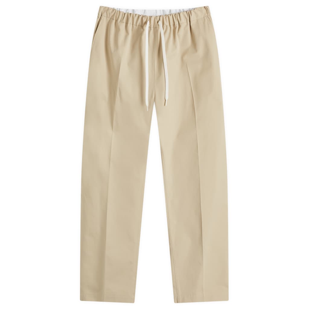 

Укороченные хлопковые брюки Mm6 Maison Margiela, цвет dune