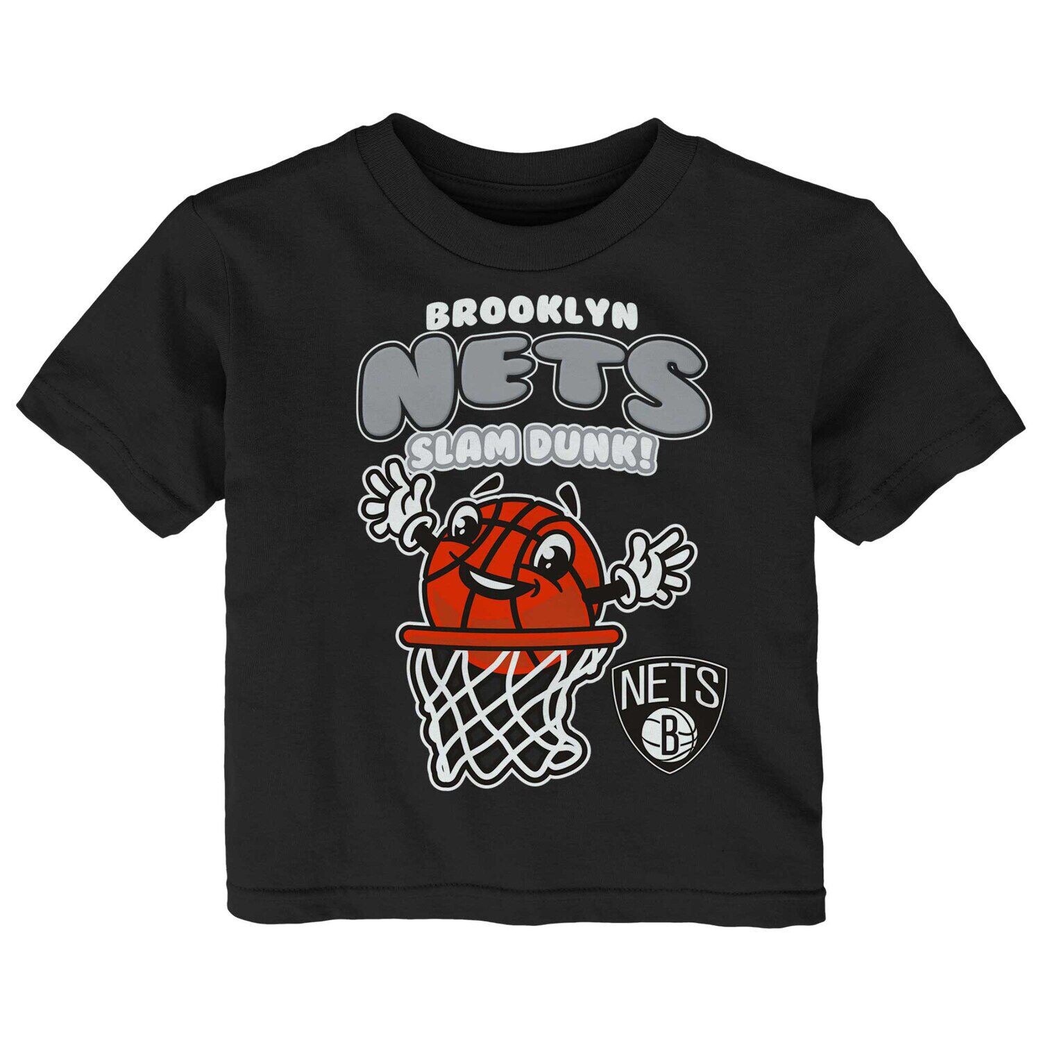 

Черная футболка Infant Brooklyn Nets Happy Dunk Outerstuff, Черный, Черная футболка Infant Brooklyn Nets Happy Dunk Outerstuff