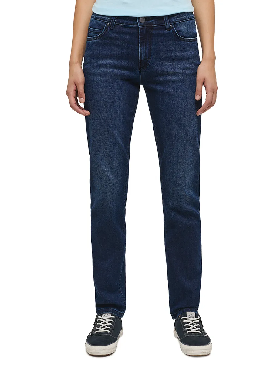 

Узкие джинсы MUSTANG "Style Crosby Relaxed Slim", синий