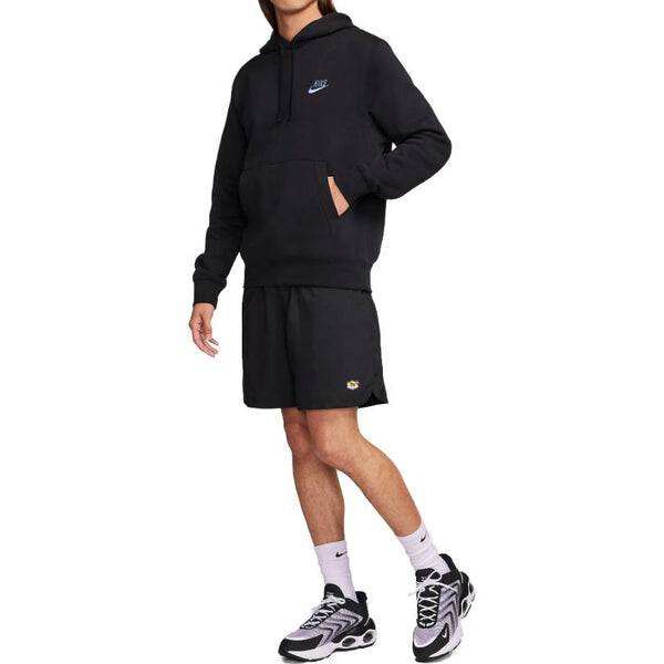 Толстовка sportswear club fleece hoodie 'black' Nike, черный — фото 2