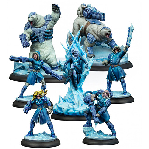 

Фигурки Batman Miniature Game: Mr. Freeze Crew – Cold As Ice Bat-Box Knight Models