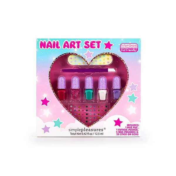 

Маникюрный набор Kid Cut Nail Decorating Kit + Stencils Tri-Coastal, 1 UD
