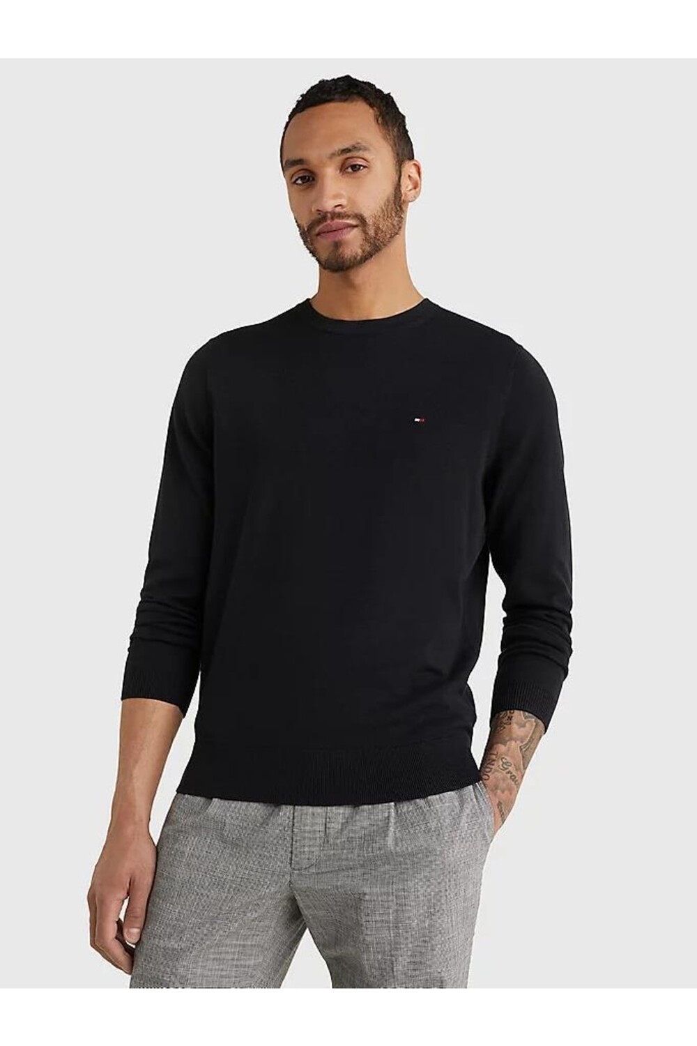 

Свитер Tommy Hilfiger, Черный, Свитер Tommy Hilfiger
