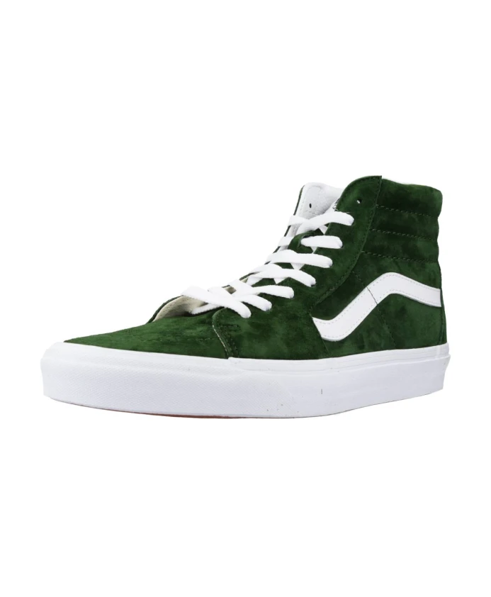 Кроссовки Sk8-Hi из свиной замши Vans, зеленый — фото 2