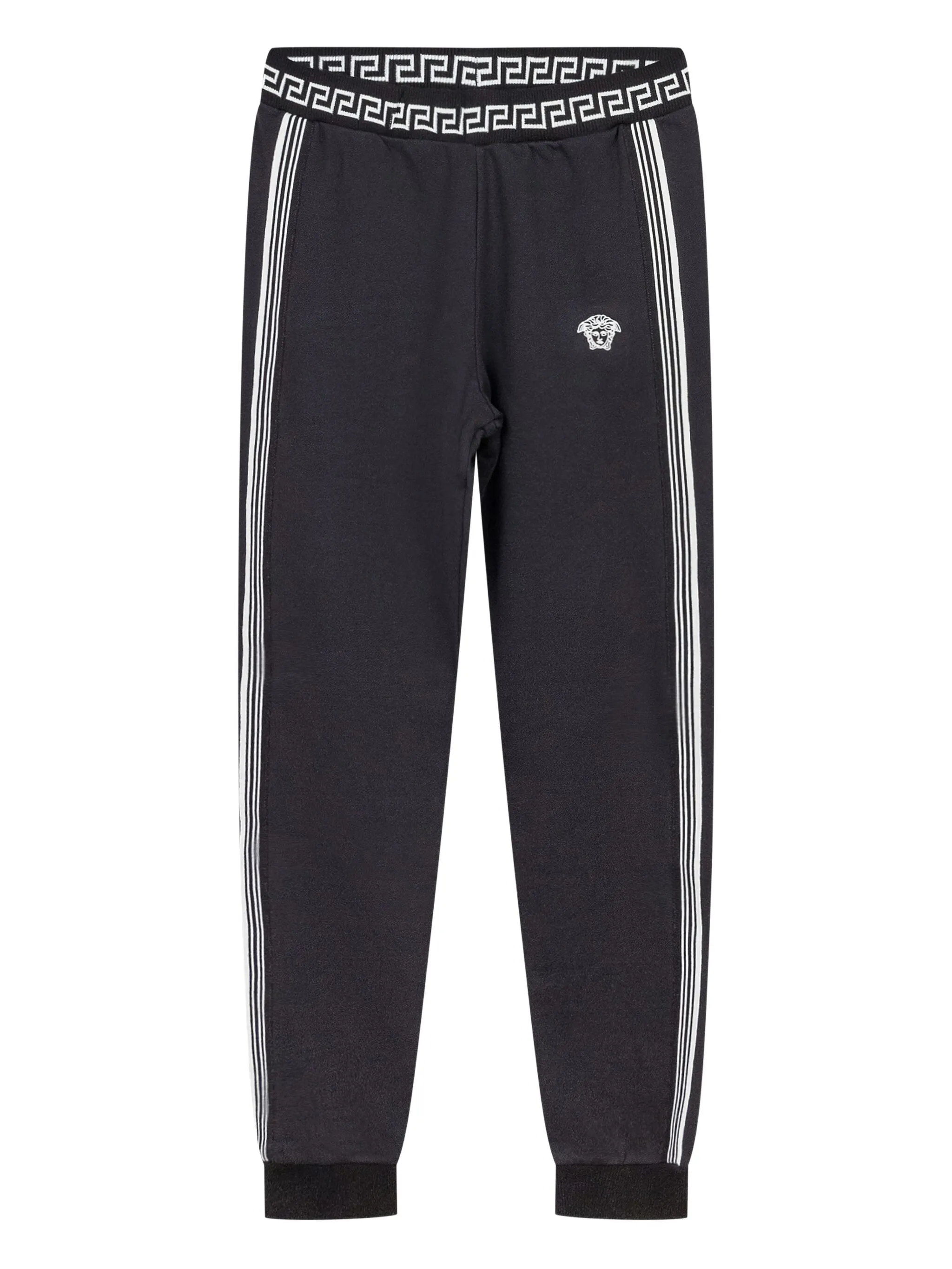 

Спортивные брюки в полоску Medusa Versace Kids, черный