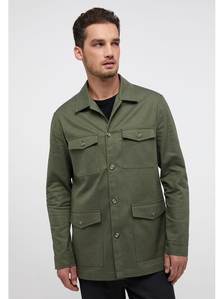 

Рубашка Eterna Modern fit, хаки