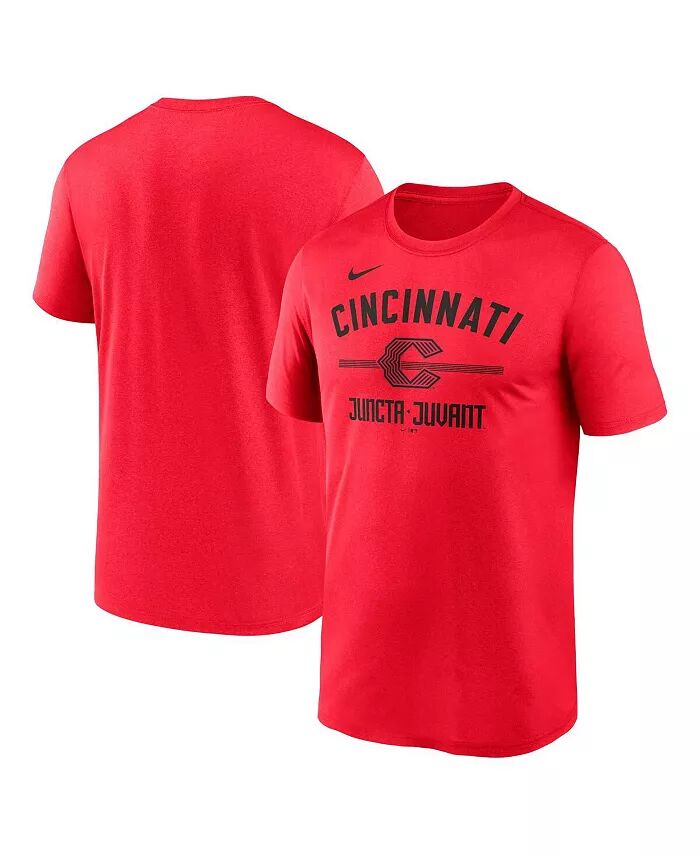 

Мужская красная футболка Cincinnati Reds City Connect Legend Performance Nike