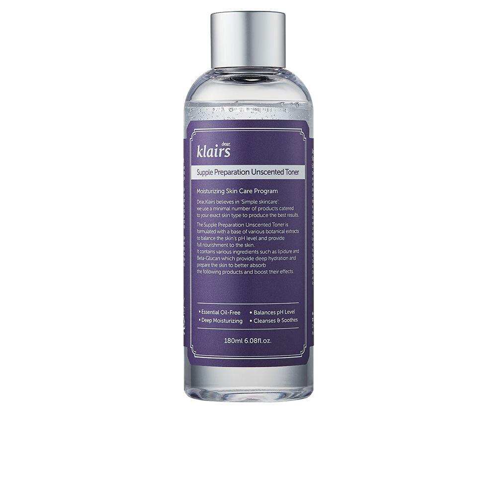 

Тоник для лица Supple preparation unscented toner Klairs, 180 мл