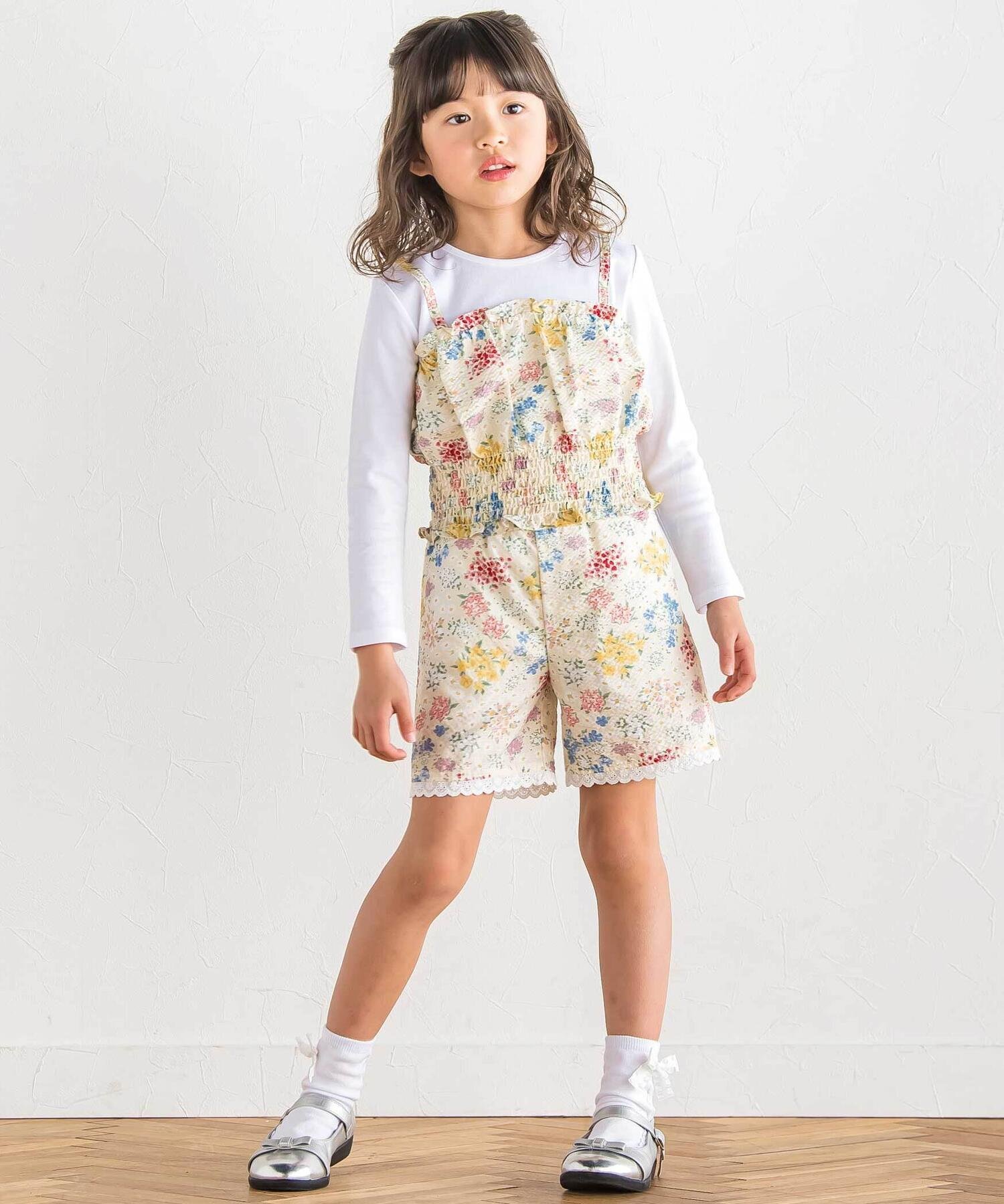 Соответствующие шорты Ripple Marche Flower (90-150 см) BeBe, Yellow