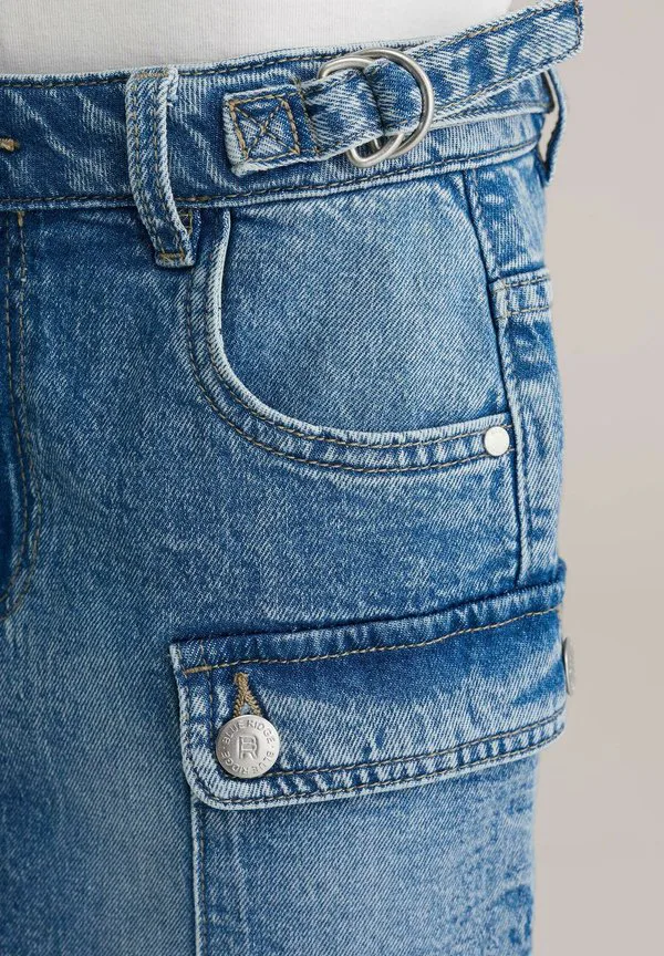 Джинсовая юбка ridge We Fashion, Blue — фото 4