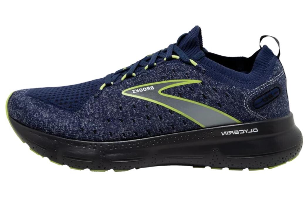 

Кроссовки Brooks Glycerin StealthFit 20 'Blue Ebony Lime', темно-синий