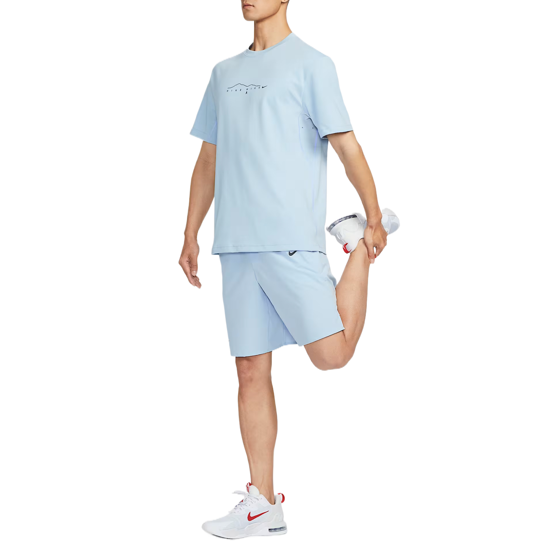 Nike Футболка Primary Dri-FIT мужская Light Armory Blue — фото 3