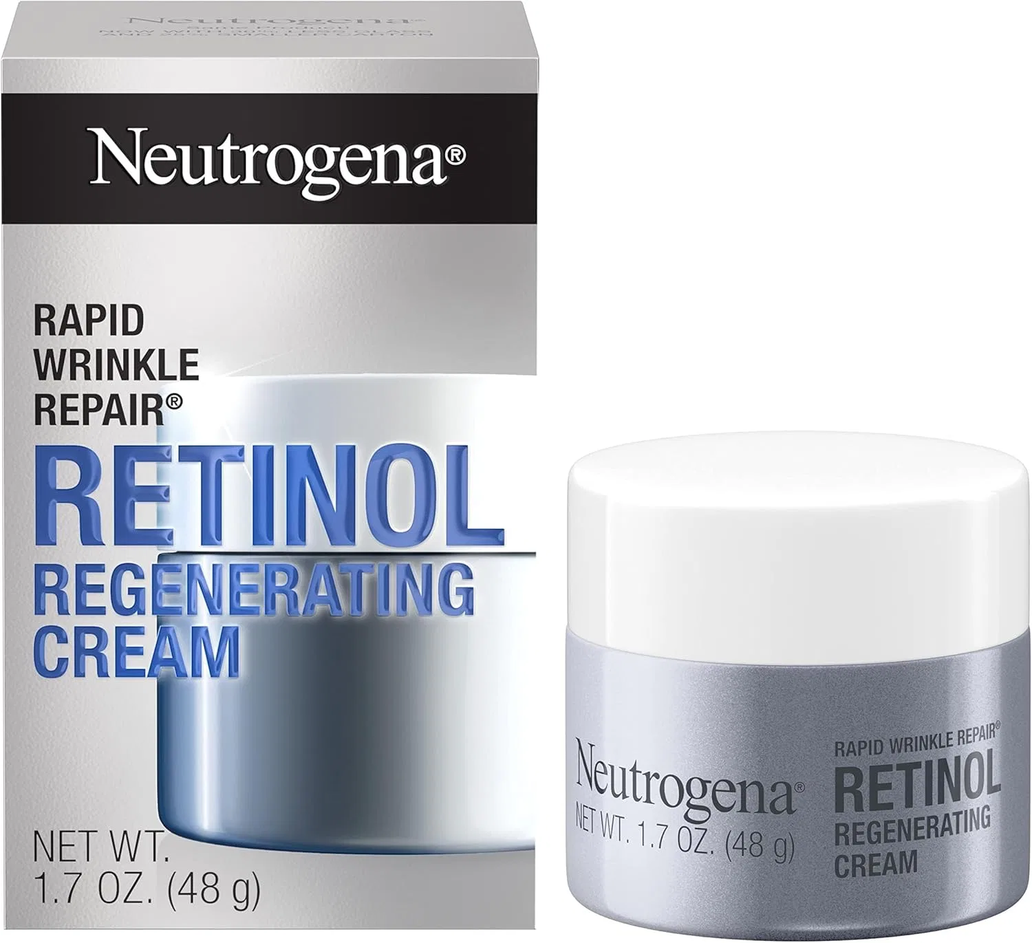 Набор Neutrogena — Дневной крем Rapid Wrinkle Repair Regenerating Cream 1.7oz Medium, набор 3 шт