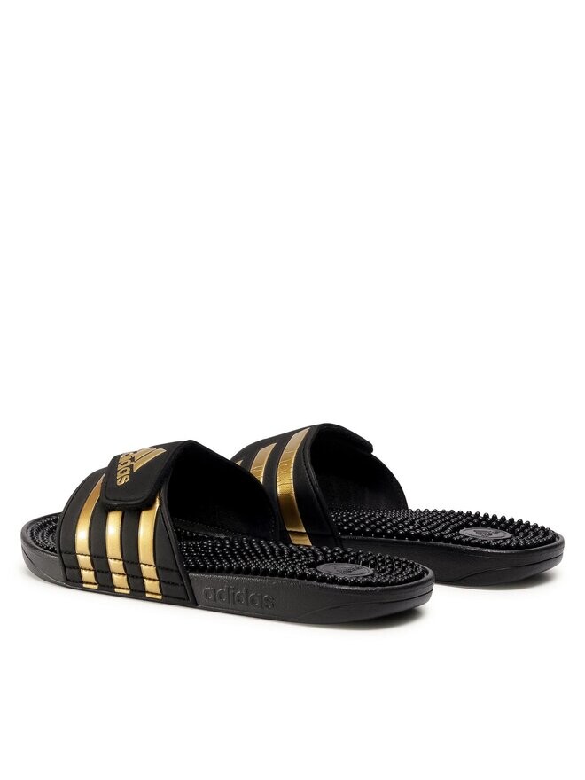 Тапочки Adidas, черный — фото 3