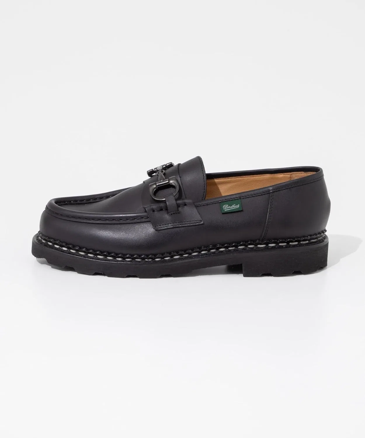 Лоферы Paraboot Penny Loafer, черный — фото 3