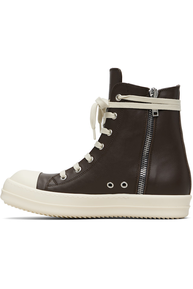 Rick Owens Кроссовки Brown Temple — фото 3