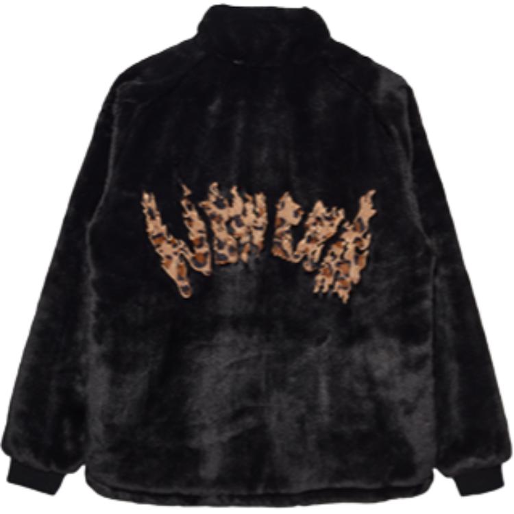 

New Era Пальто с бархатистой текстурой унисекс черное, Black