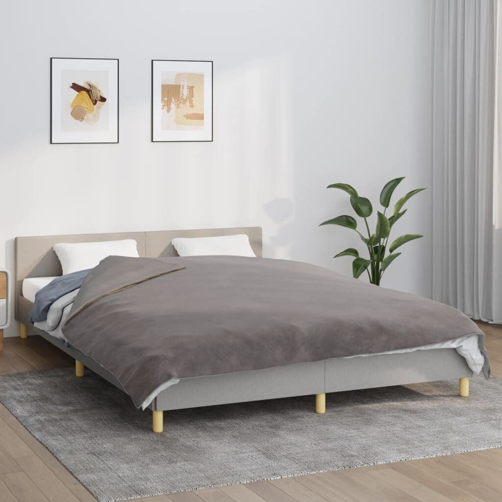 

Одеяло утяжеленное с чехлом серого цвета 200х225 см, ткань 9 кг. DKD HOME DECOR, черный