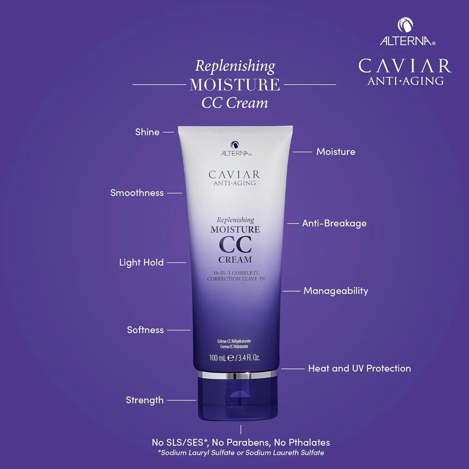 Крем для волос Caviar Replenishing Moisture CC Cream от Alterna Alterna — фото 2