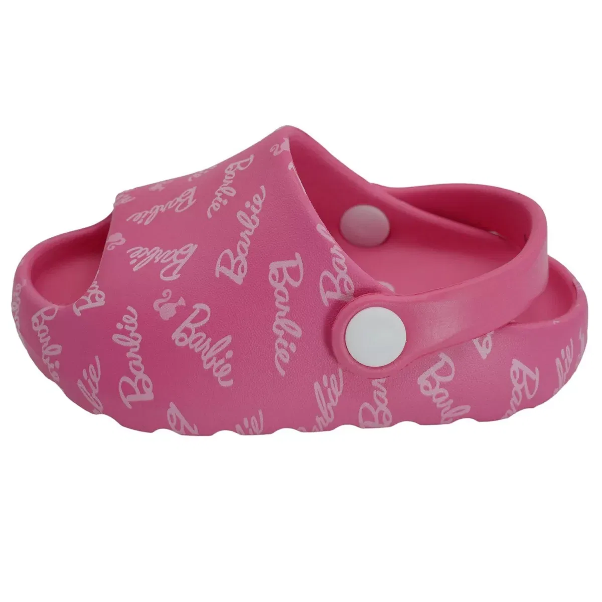 Детские сандалии-слайды с поворотным ремешком Barbie Cloud Slide, Barbie Medium Pink — фото 3