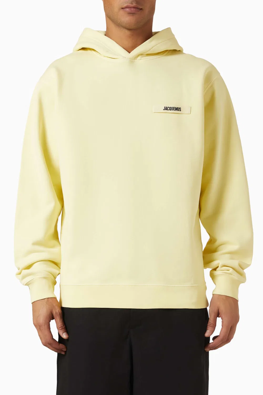 Худи с логотипом Grosgrain Logo Jacquemus, желтый