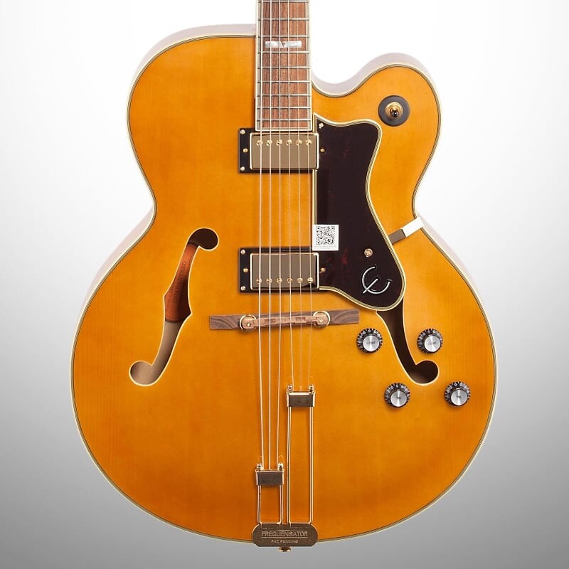 

Электрогитара Epiphone Broadway с полым корпусом, Vintage Natural Broadway Hollowbody Electric Guitar