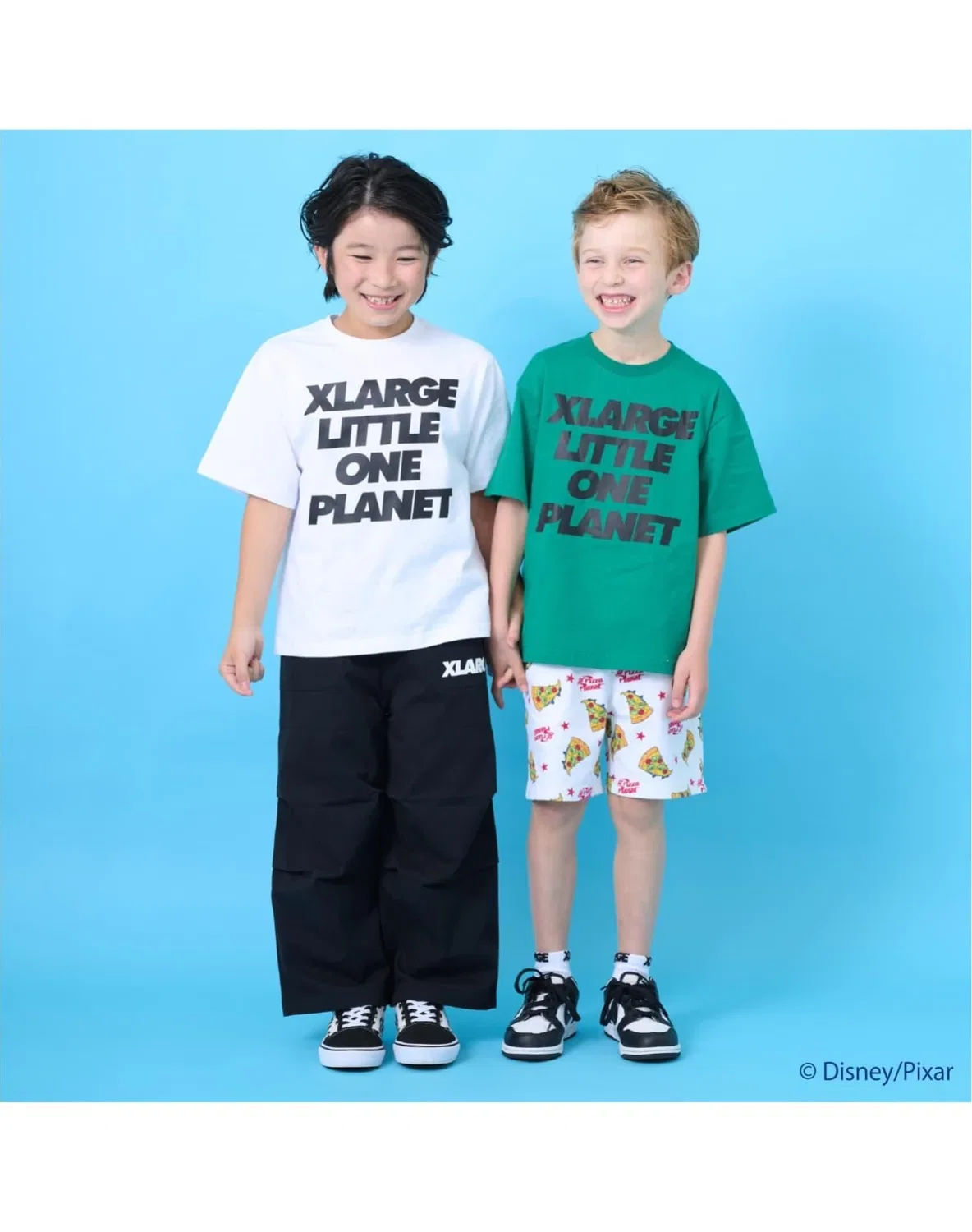Детская футболка с принтом Pizza Planet Toy Story XLARGE KIDS, Белая — фото 4