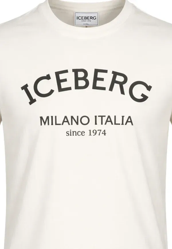 Футболка Iceberg, кремовый — фото 3