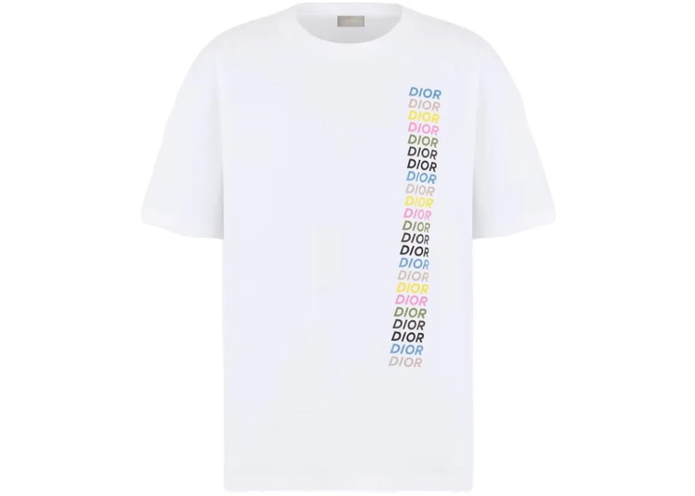 Мужская футболка с принтом T-shirt Dior, White