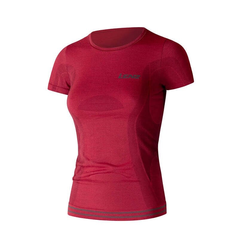 

Базовый слой Lenz Merino 6.0 Round Neck, красный