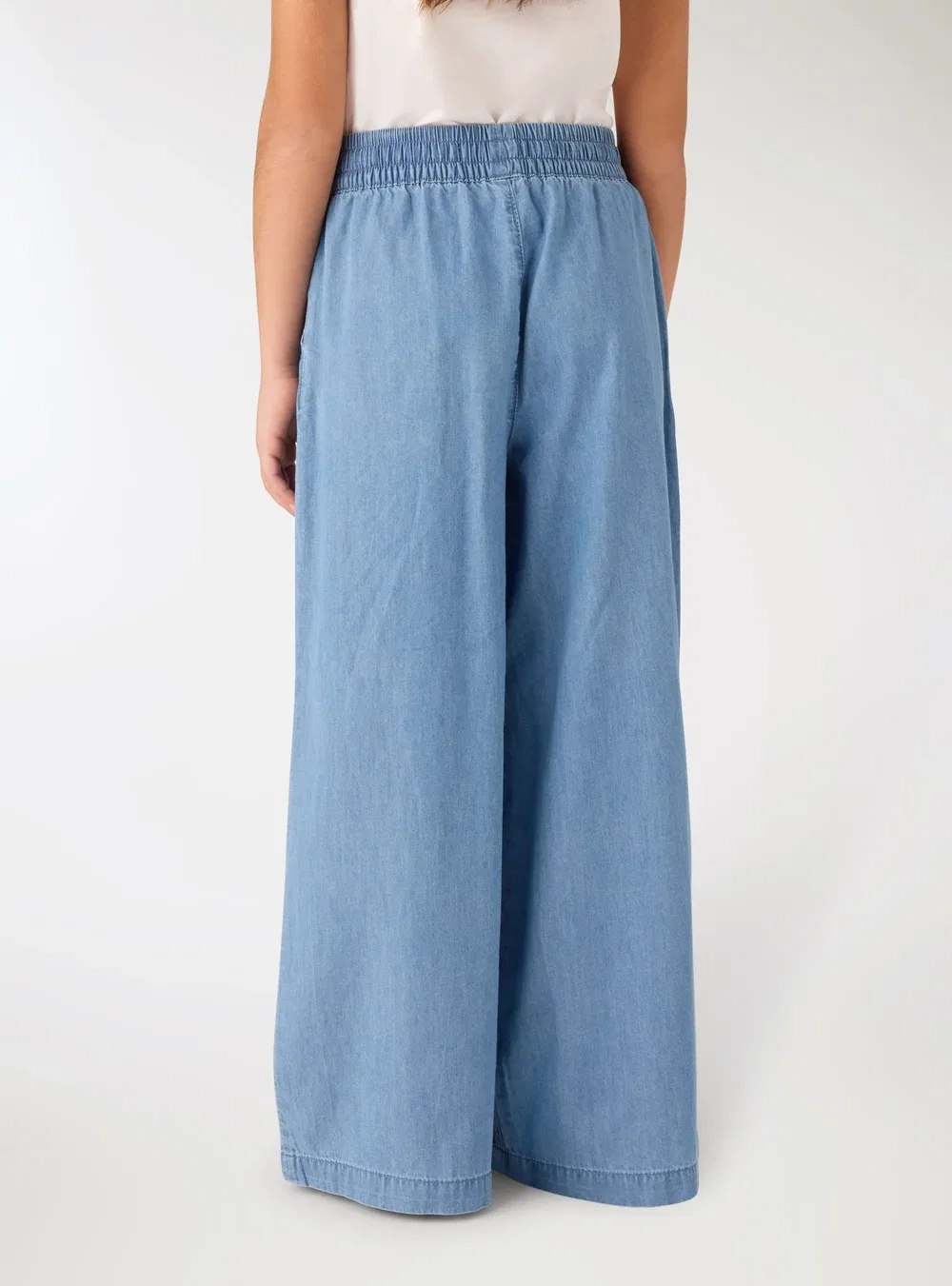 Leg con coulisse - расклешенные джинсы Terranova, Var Blu Denim Medio — фото 3