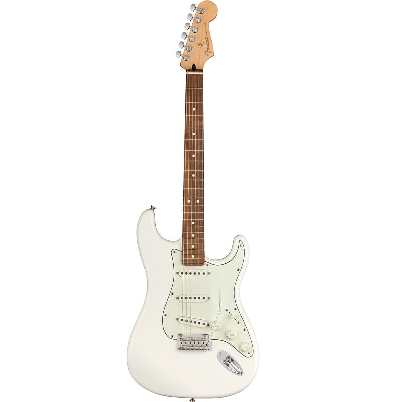 

Fender Player Stratocaster, накладка на гриф Pau Ferro, цвет Polar White 0144503515