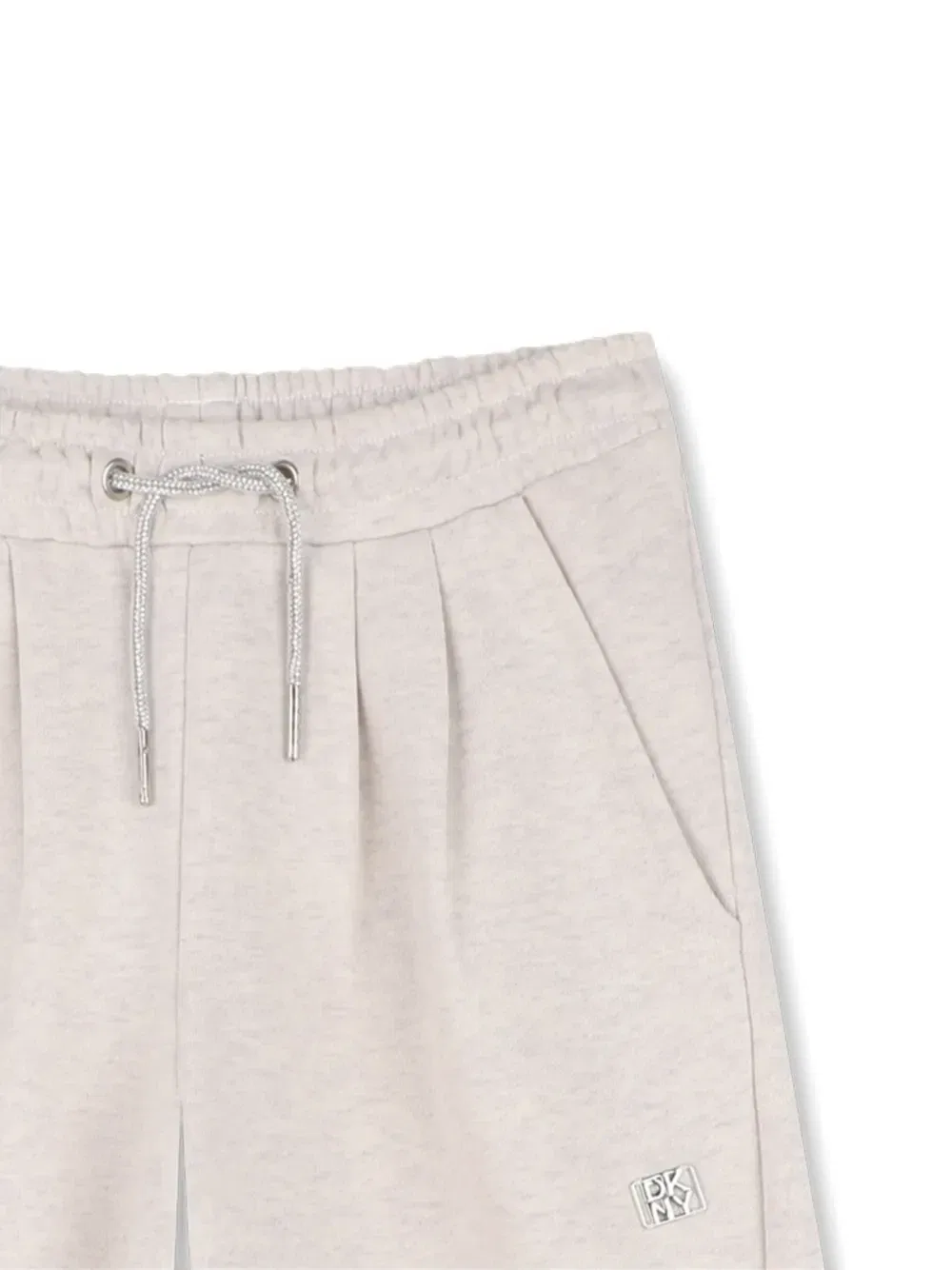 Спортивные брюки с кулиской Dkny Kids, бежевый — фото 3