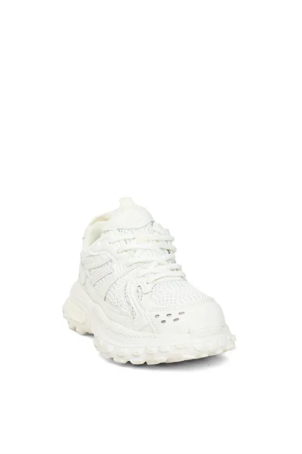 Детские спортивные туфли для девочек без шнуровки Pepino Kids, White