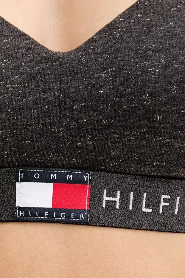 Женский бюстгальтер хлопковый Tommy Hilfiger, Gray — фото 3