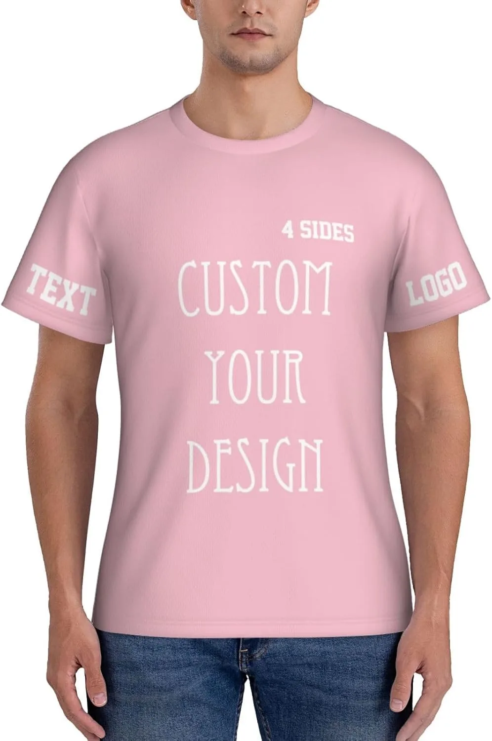 

Футболка Custom T Shirts 4-Side Printable с логотипом