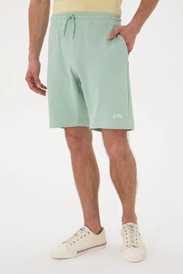 Мужские шорты с заниженной талией U.S. Polo Assn., Water Green — фото 2