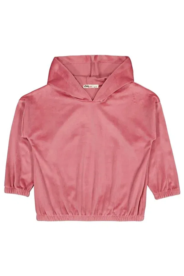 Детская куртка для девочек с капюшоном Kuromi Civil Girls, Light Rose Dried