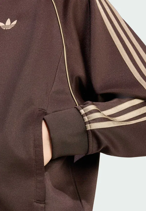 Куртка-бомбер Adidas Originals, кофейный — фото 4