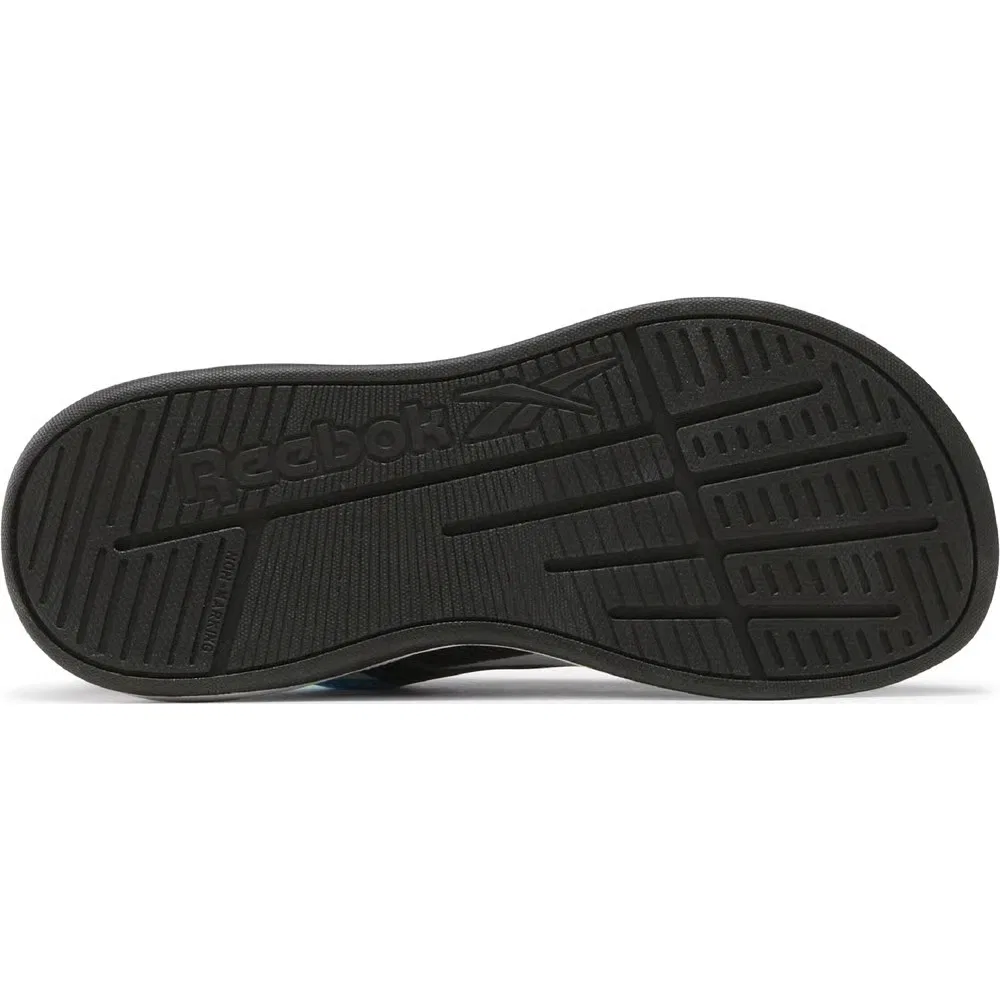 Детские кроссовки Nano Play Reebok, Black/Green Glow/Future Cyan — фото 4