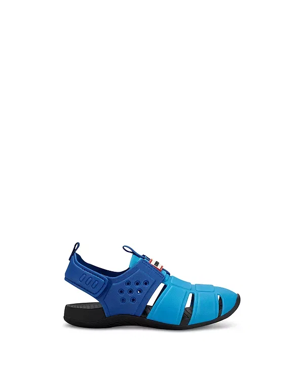 Детские сандалии для девочек с ремешком Edosa Slingback Hunter, Medium Blue — фото 2