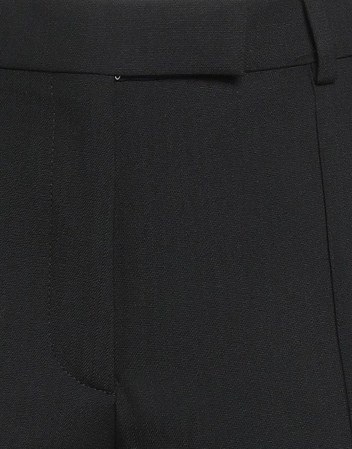 Женские прямые брюки с высокой посадкой Acne Studios, черный — фото 4