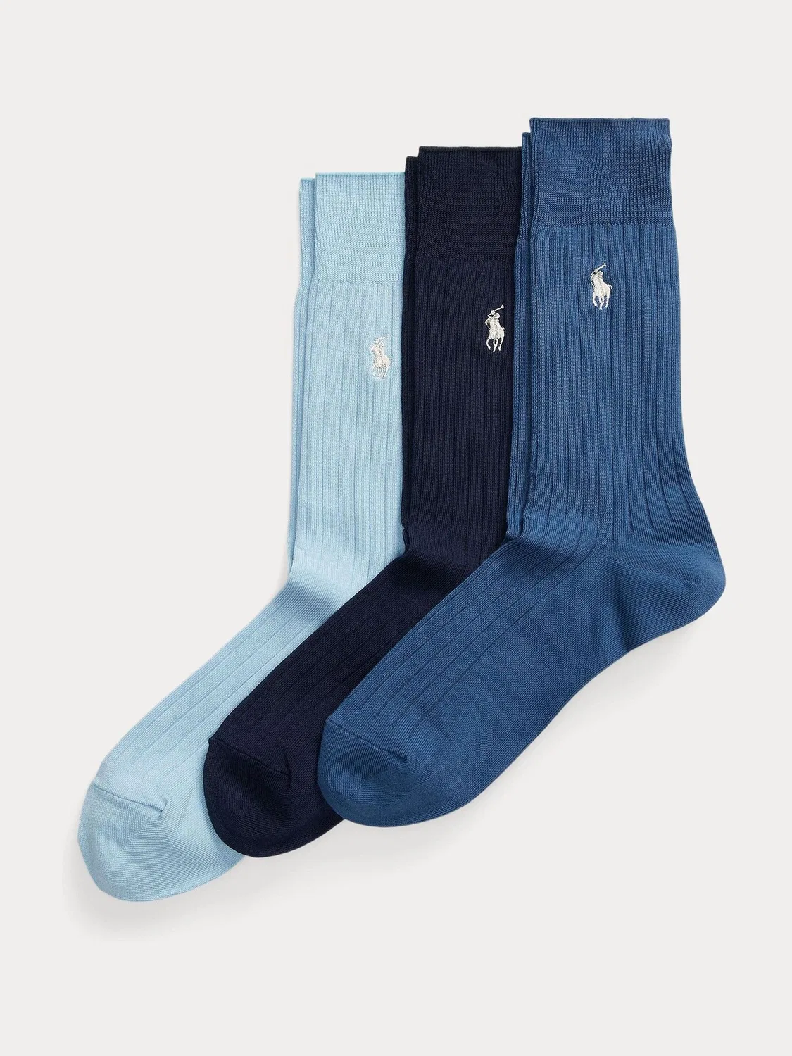 Носки, хлопковые Polo Ralph Lauren, синие