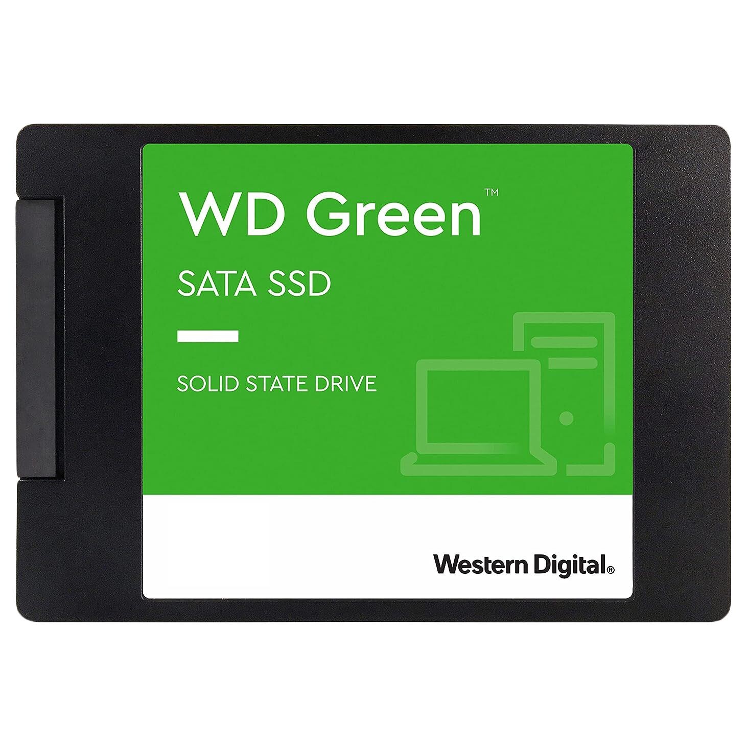 

Внутренний твердотельный накопитель Western Digital WD Green SATA, WDS480G3G0A, 480Гб, 2,5"