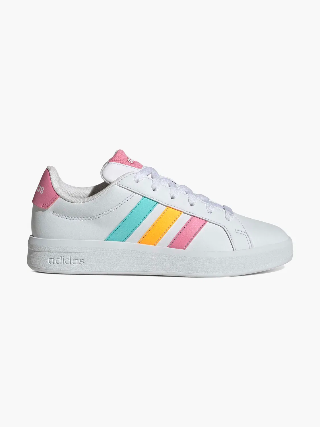 Детские кроссовки Adidas Grand Court 3.0 J, белый