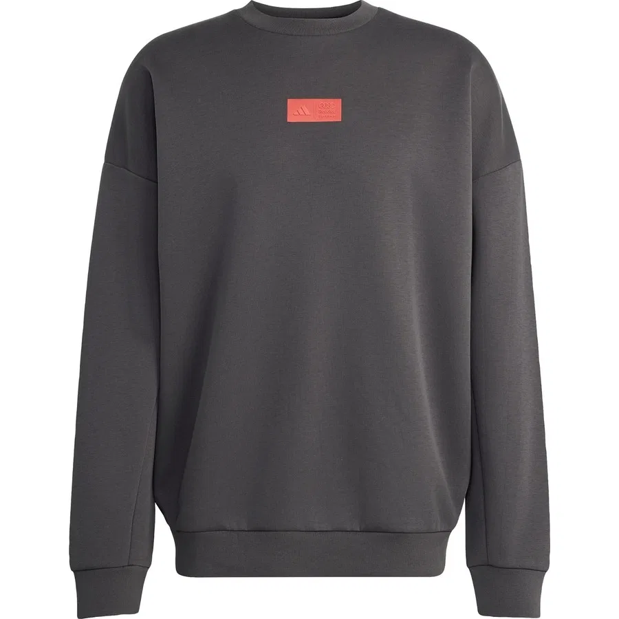 Свитшот свободного кроя с длинным рукавом Audi Revolut F1 Team Elevated Crew Sweat adidas, Черный — фото 3